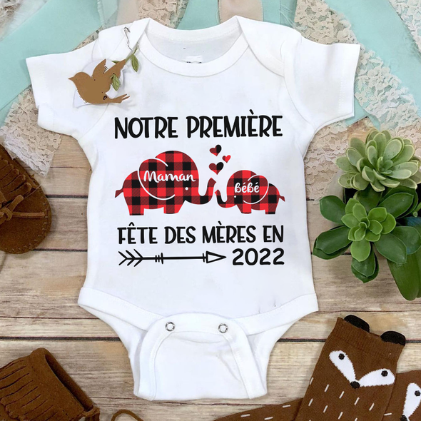 Notre Première Baby Onesie - AD - 0204