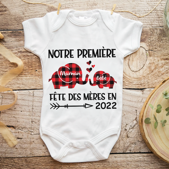 Notre Première Baby Onesie - AD - 0204
