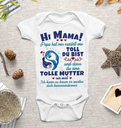 Toll Du Bist Und Dass Du Eine Baby Onesie - AD0504