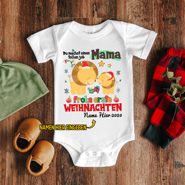 Personalisiert MaMa Du Machst Einen Tollen Job Baby Onesie - NT -HB09112214