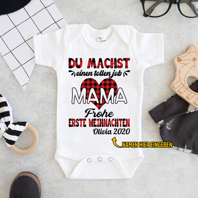 Personalisiert MaMa Du Machst Einen Tollen Job Baby Onesie - NT -HB09112220