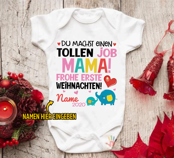 MaMa Du Machst EiNen Tollen Job Baby Onesie - NT -HB0811229