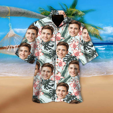 Custom Hawaiian Shirt With Men's Face - PP - LT1803226
