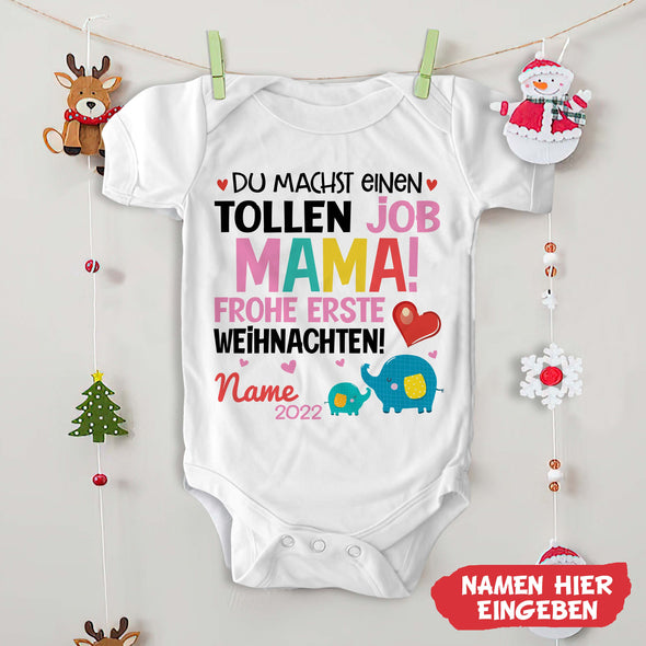 MaMa Du Machst EiNen Tollen Job Baby Onesie - NT -HB0811229