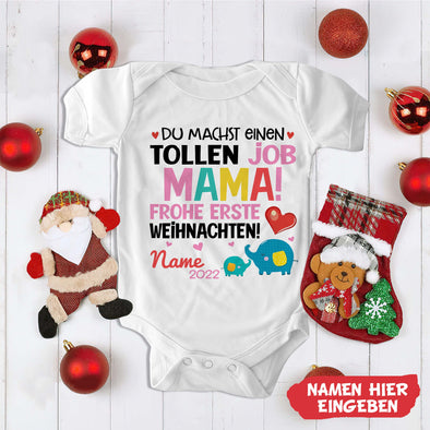 MaMa Du Machst EiNen Tollen Job Baby Onesie - NT -HB0811229