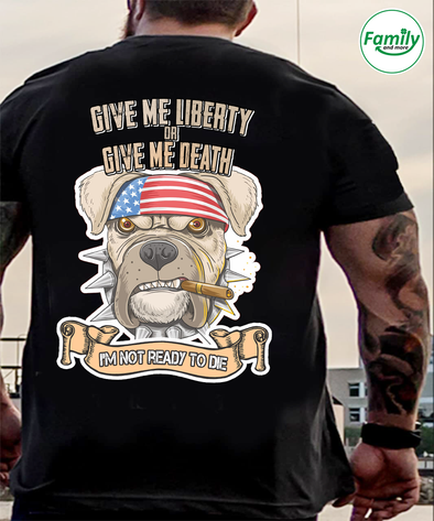 Give me liberty or give me death-nt Premium Fit Mens Tee