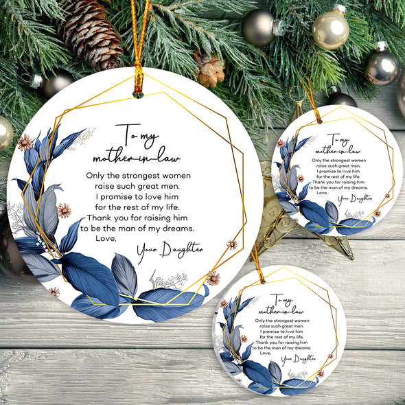 Gift For Mother In Law Ornament - pp