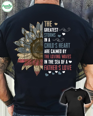 The greatest storms in a Child's heart-nt Premium Fit Mens Tee