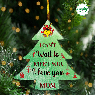 Gift For Mommy Happy First Christmas Ornament - NT - NN0210211