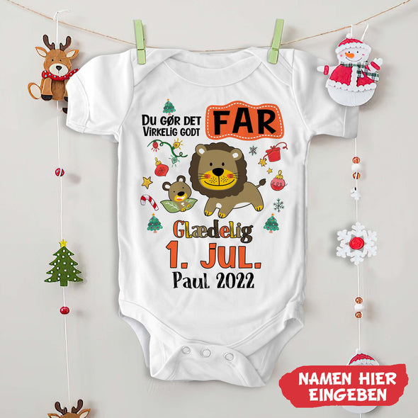 Tilpas Far Du Gør Det Virkelig Godt Baby Onesie - NT -HB09112222
