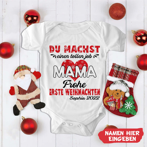 MaMa Du Machst Einen Tollen Job Baby Onesie - NT -HB09112212