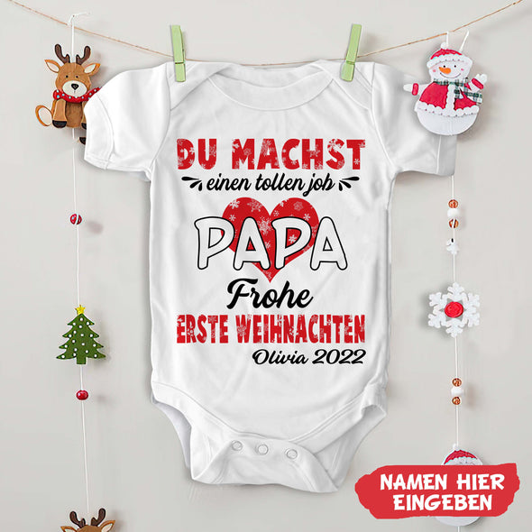PaPa Du Machst Einen Tollen Job Baby Onesie - NT -HB09112213