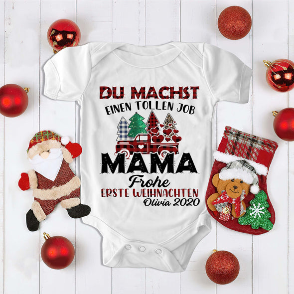 Personalisiert MaMa Du Machst Einen Tollen Job Baby Onesie Baby Onesie - NT -HB0811217