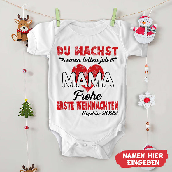 MaMa Du Machst Einen Tollen Job Baby Onesie - NT -HB09112212