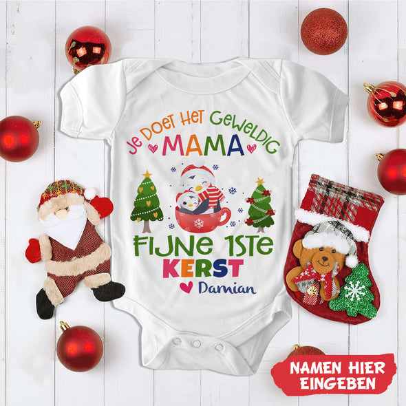 MaMa Je Doet Het Geweldig Baby Onesie - NT-HB09112239