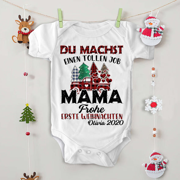 Personalisiert MaMa Du Machst Einen Tollen Job Baby Onesie Baby Onesie - NT -HB0811217