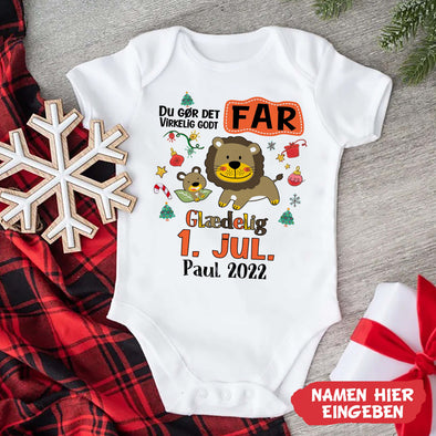 Tilpas Far Du Gør Det Virkelig Godt Baby Onesie - NT -HB09112222