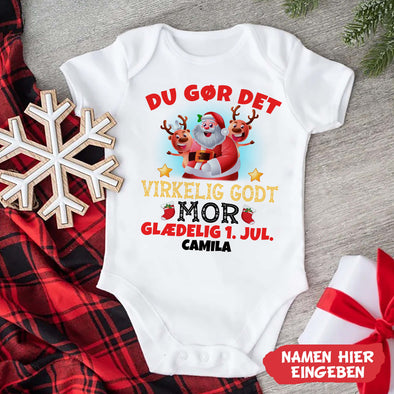 Tilpas Mor Du Gør Det Virkelig Godt Baby Onesie - NT -HB09112224