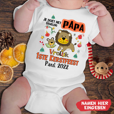 PaPa Je Doet Het Geweldig Baby Onesie - NT-HB09112236