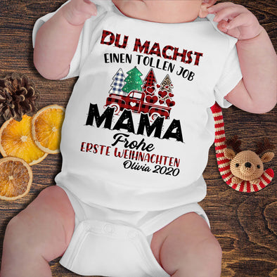 Personalisiert MaMa Du Machst Einen Tollen Job Baby Onesie Baby Onesie - NT -HB0811217