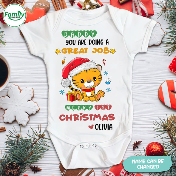 Personalized Gift For Daddy You Are Doing A Great Job Baby Onesie - NT-HB2811221