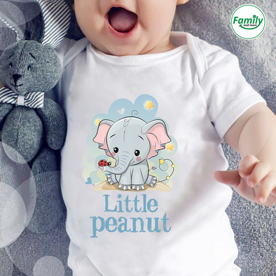 Little peanut-nt Baby Onesie