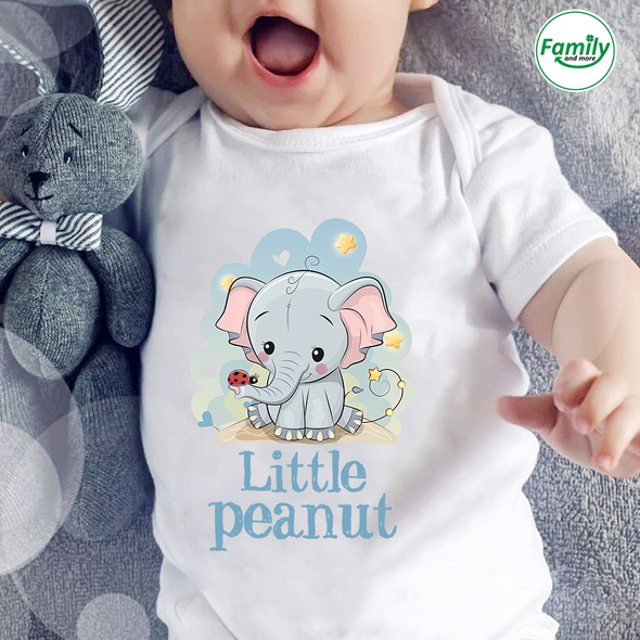 Little peanut-nt Baby Onesie