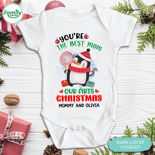 Personalized Gift For Mommy You're The Best Mom Baby Onesie - NT - HB00610223