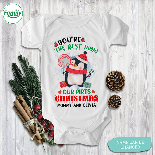 Personalized Gift For Mommy You're The Best Mom Baby Onesie - NT - HB00610223