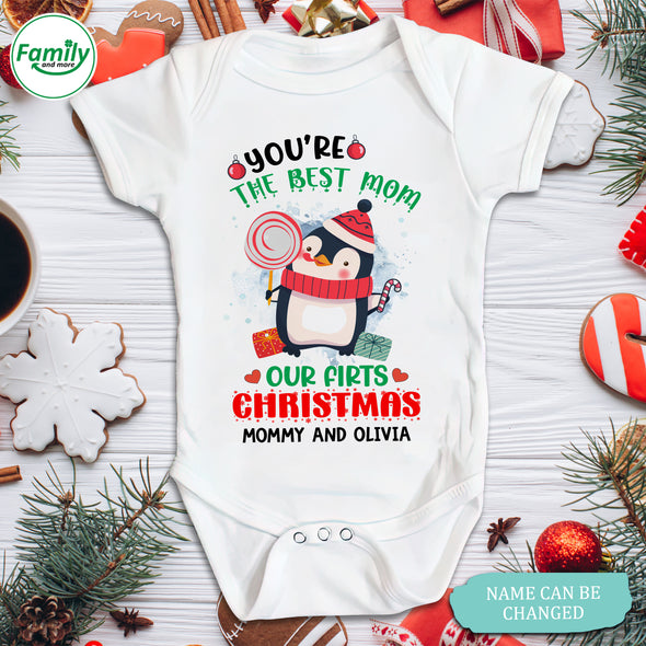 Personalized Gift For Mommy You're The Best Mom Baby Onesie - NT - HB00610223
