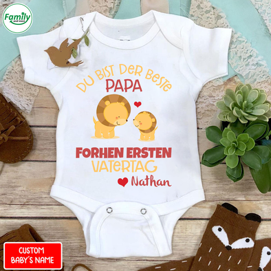 Du Bist Der Beste Papa Baby Onesie - AD - NN0504224