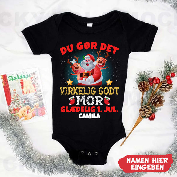 Tilpas Mor Du Gør Det Virkelig Godt Baby Onesie - NT -HB09112224-2