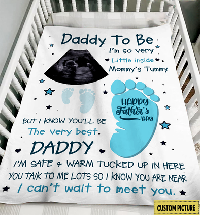 Personalized Gift For Future Daddy I Know You'll Be The Very Best Daddy Blanket - NT - NN1605222