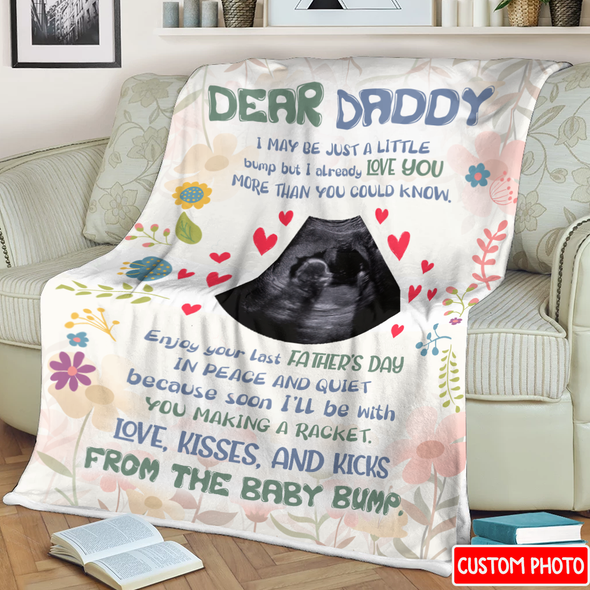 Personalized Gift For Future Daddy I Love You More Than You Could Know Blanket - NT - NN1405223