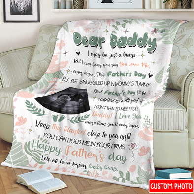 Personalized Gift For Future Daddy I Love You Blanket - NT - NN2505221