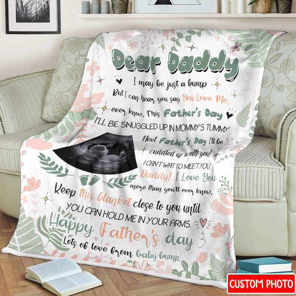 Personalized Gift For Future Daddy I Love You Blanket - NT - NN2505221