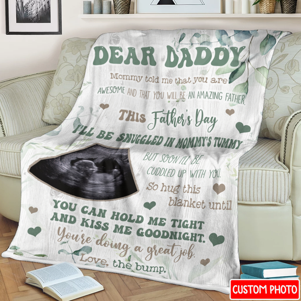 Personalized Gift For Future Daddy You Are Going A Great Job Blanket - NT - NN2604221