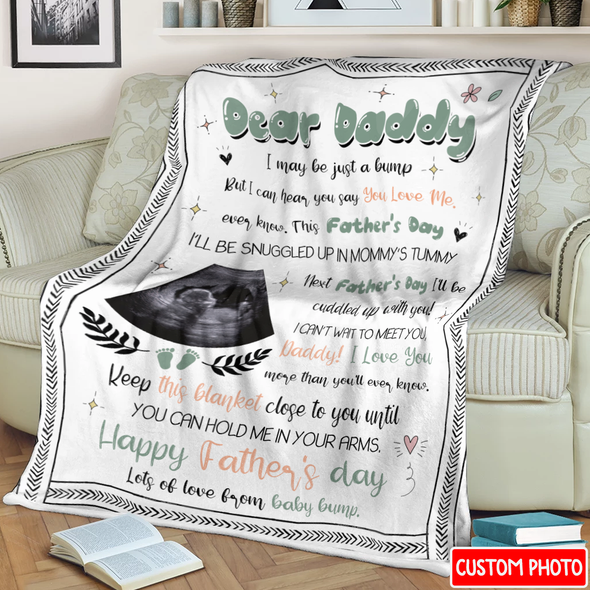 Personalized Gift For Future Daddy I Love You More Than You Know Blanket - NT - NN2604223