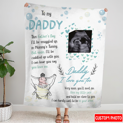 Personalized Gift For Future Daddy I Love You Blanket - NT - NN2907222