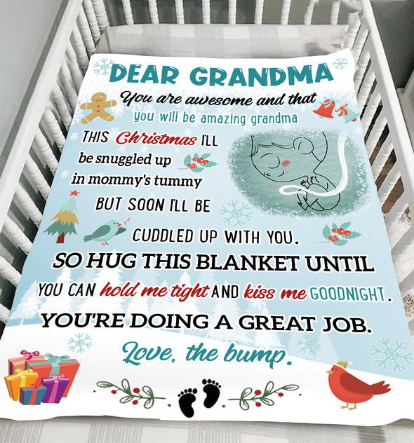 You Are Awesome And That You Will Be Amazing Grandma Blanket - NT - NN1611212