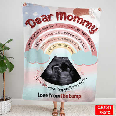 Personalized Gift For Future Mommy Next Mother's Day I'll Be Cuddled Up With You Blanket - NT - NN0704222