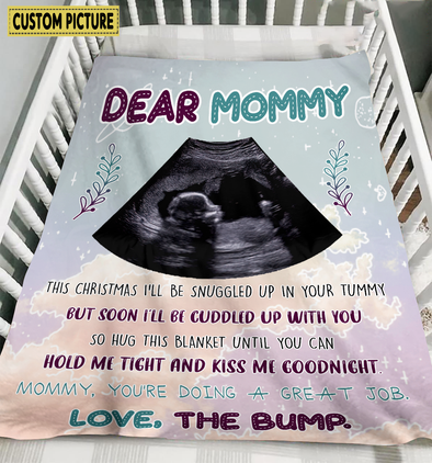 Personalized Gift For Future Mommy I'll Be Cuddled Up With You Blanket - NT - NN2511212