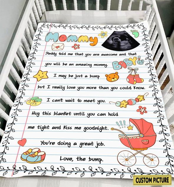 Personalized Gift For Future Mommy You're Doing A Great Job Blanket - NT - NN1603222