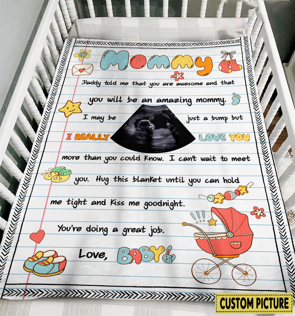 Personalized Gift For Future Mommy I Really Love You Blanket - NT - NN2403222