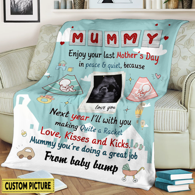 Personalized Gift For Mummy You're Doing A Great Job Blanket - NT - NN1002224