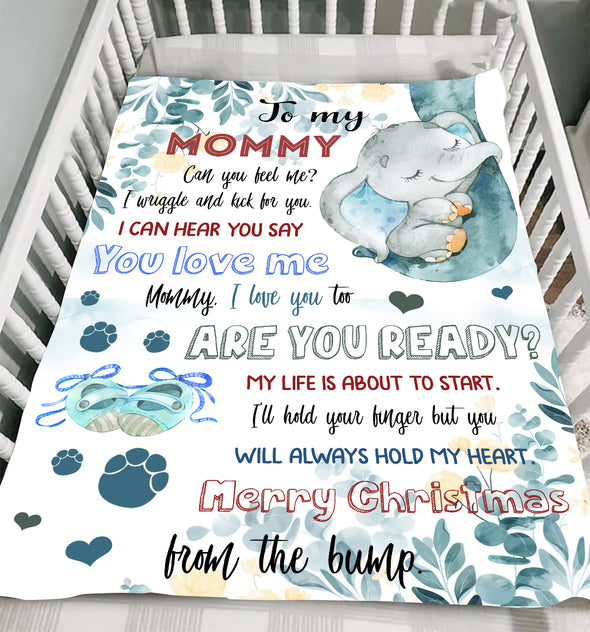 Gift For Future Mommy I Can Hear You Say You Love Me Blanket - NT - NN2211211