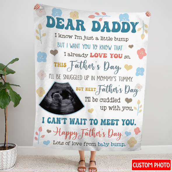 Gift For Daddy Next Father Day I'll Cuddled Up With You Blanket - NT - NN2504223