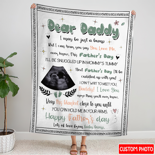 Personalized Gift For Future Daddy I Love You More Than You Know Blanket - NT - NN2604223