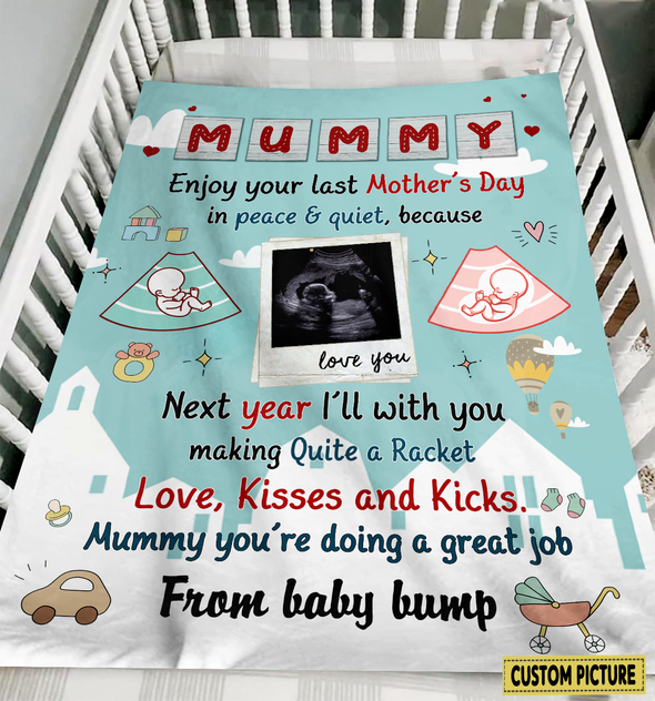 Personalized Gift For Mummy You're Doing A Great Job Blanket - NT - NN1002224