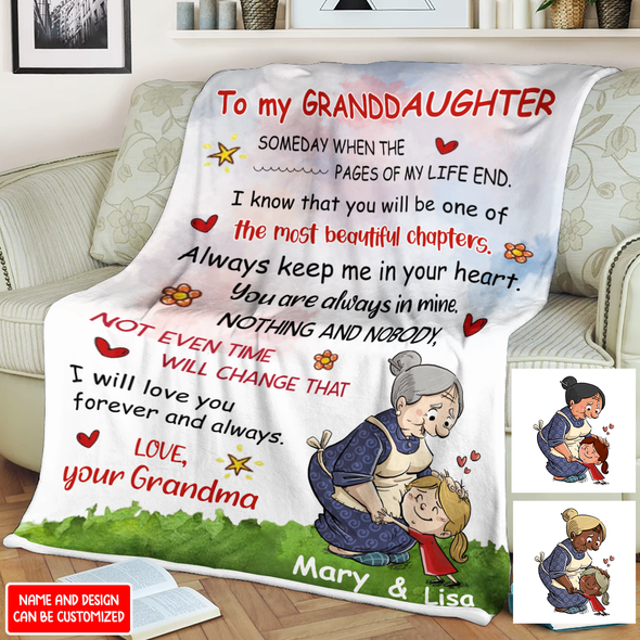 Gift For Granddaughter You Are Always In Mine Blanket - Nt - NN1403221